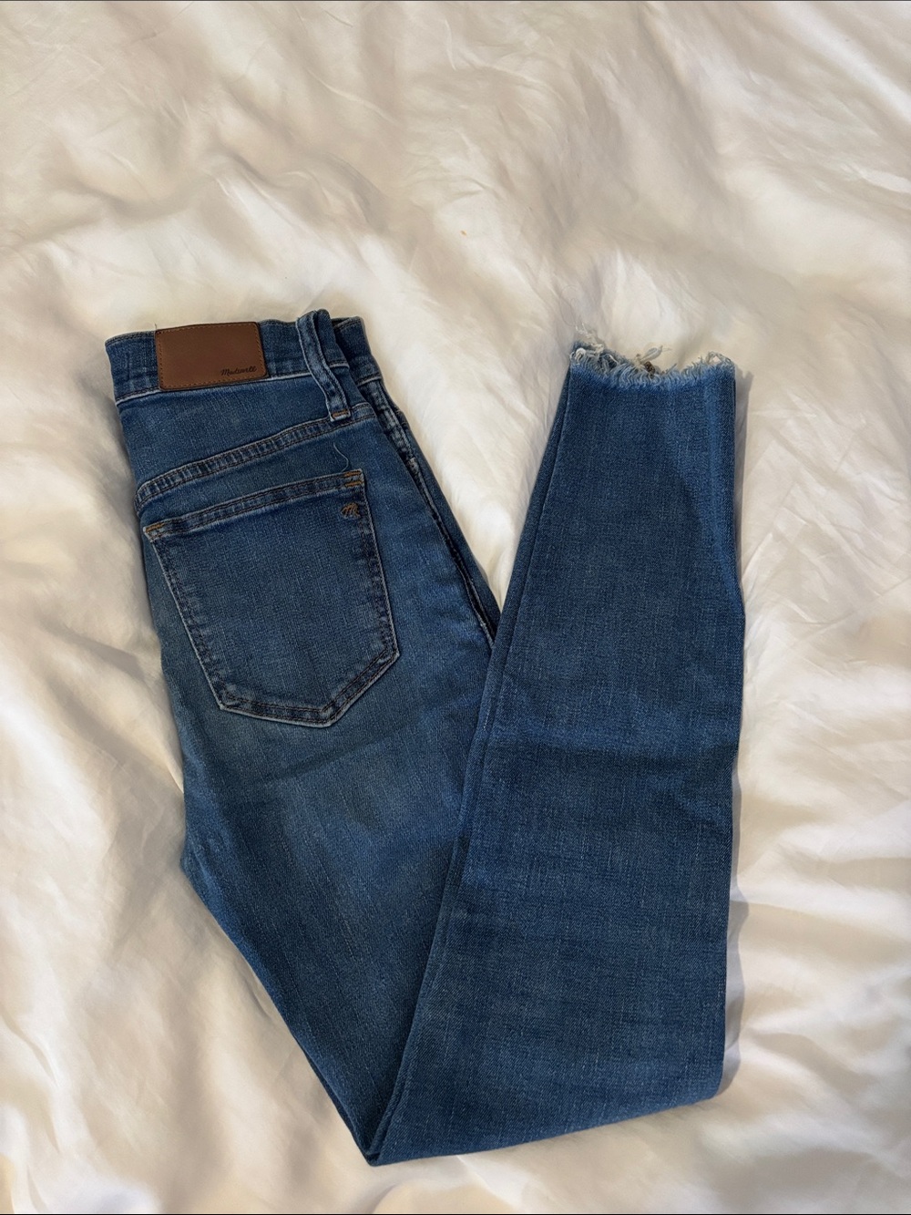 Madewell Women's 10" High Rise Skinny Ankle Jean Size 25
